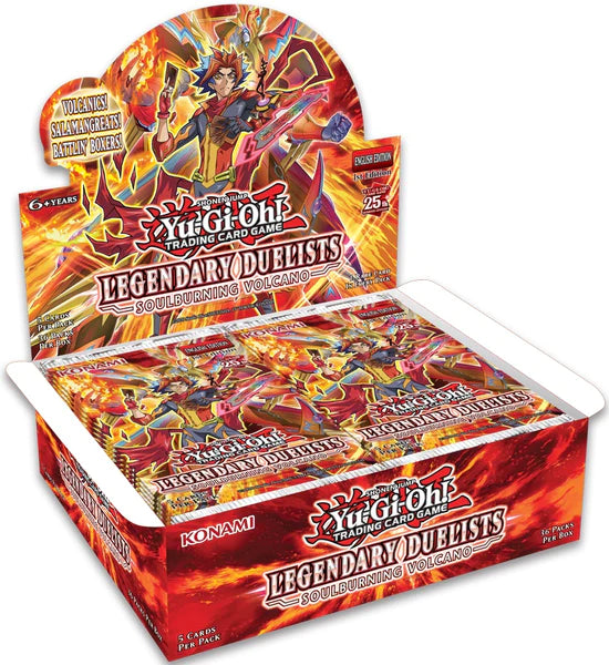 Yugioh (YGO) - Legendary Dualists Soulburning Volcano Booster Box