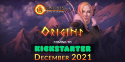 PREORDER: GENESIS ORIGIN KICKSTARTER CASE bundle. Let's start playing now