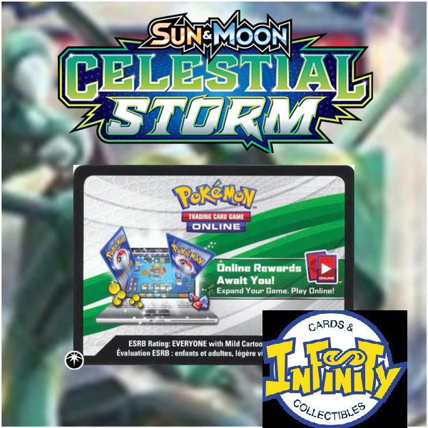 Celestial Storm PTCGO Code - Booster Pack (FOR THE ONLINE POKEMON GAME)