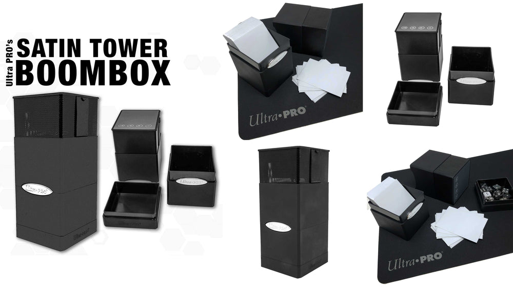 Ultra Pro - Satin Tower BOOMBOX - Deck Box / Speaker Combo