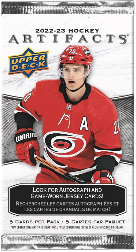 Upper Deck - 2023-23 Hockey Artifacts - Loose Booster Pack