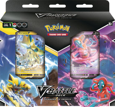 Pokemon Zeraora V VS Deoxys V Battle Deck