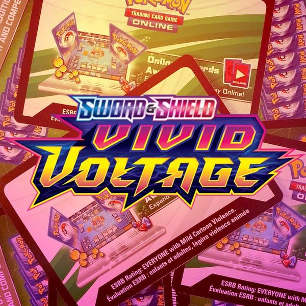 Vivid Voltage PTCGO Code - Booster Pack (FOR THE ONLINE POKEMON GAME)