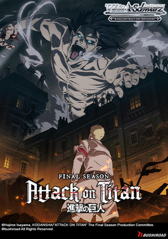 Weiss Schwarz - Attack on Titan: Final Season - Booster Box - Manager Special