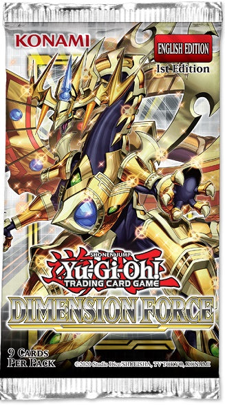 Yugioh (YGO) - Dimension Force - Booster Pack