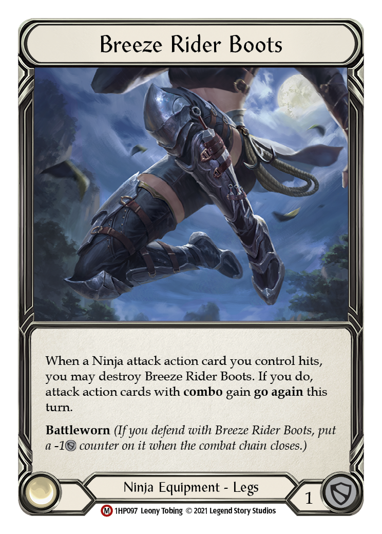 Breeze Rider Boots [1HP097] (History Pack 1)