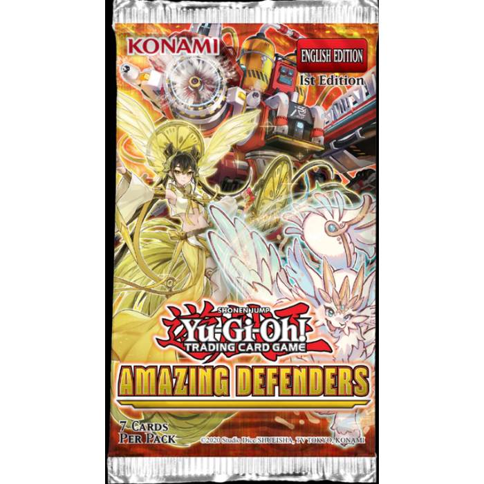 Yugioh (YGO) - Amazing Defenders Loose Booster Pack