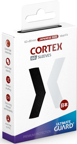 Ultimate Guard - Cortex Japanese Size Sleeves - Glossy (60ct - Select Color)
