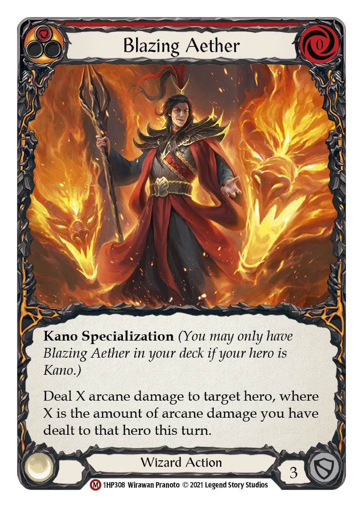 Blazing Aether [1HP308] (History Pack 1)