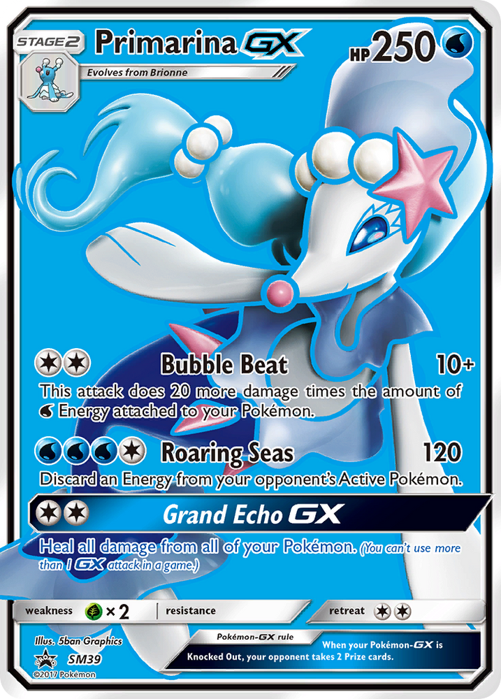 Primarina-GX [SM Black Star Promos]