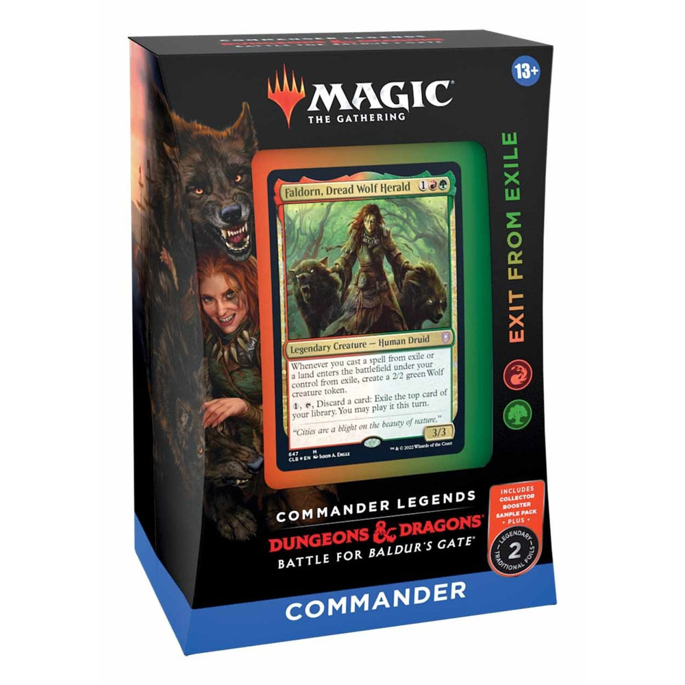 Magic The Gathering (MTG) - D&D Battle For Baldur's Gate - Commander Deck