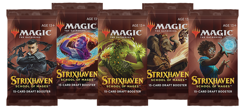 Magic The Gathering (MTG) - Strixhaven: School of Mages - Draft Booster Pack