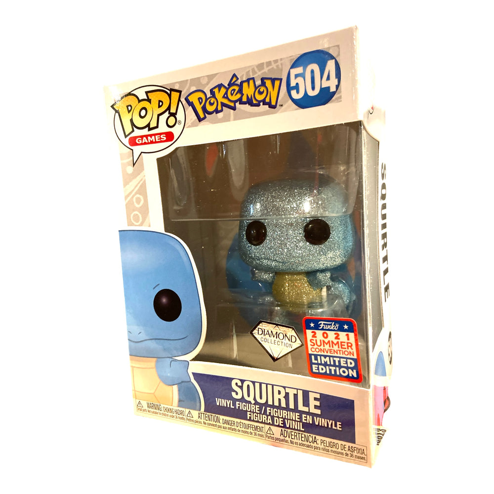 Funko Pop Pokemon Squirtle 504 - Summer Convention 2021 (Exclusive)