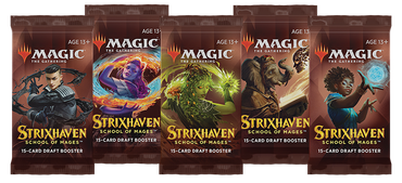 Magic The Gathering (MTG) - Strixhaven: School of Mages - Draft Booster Pack