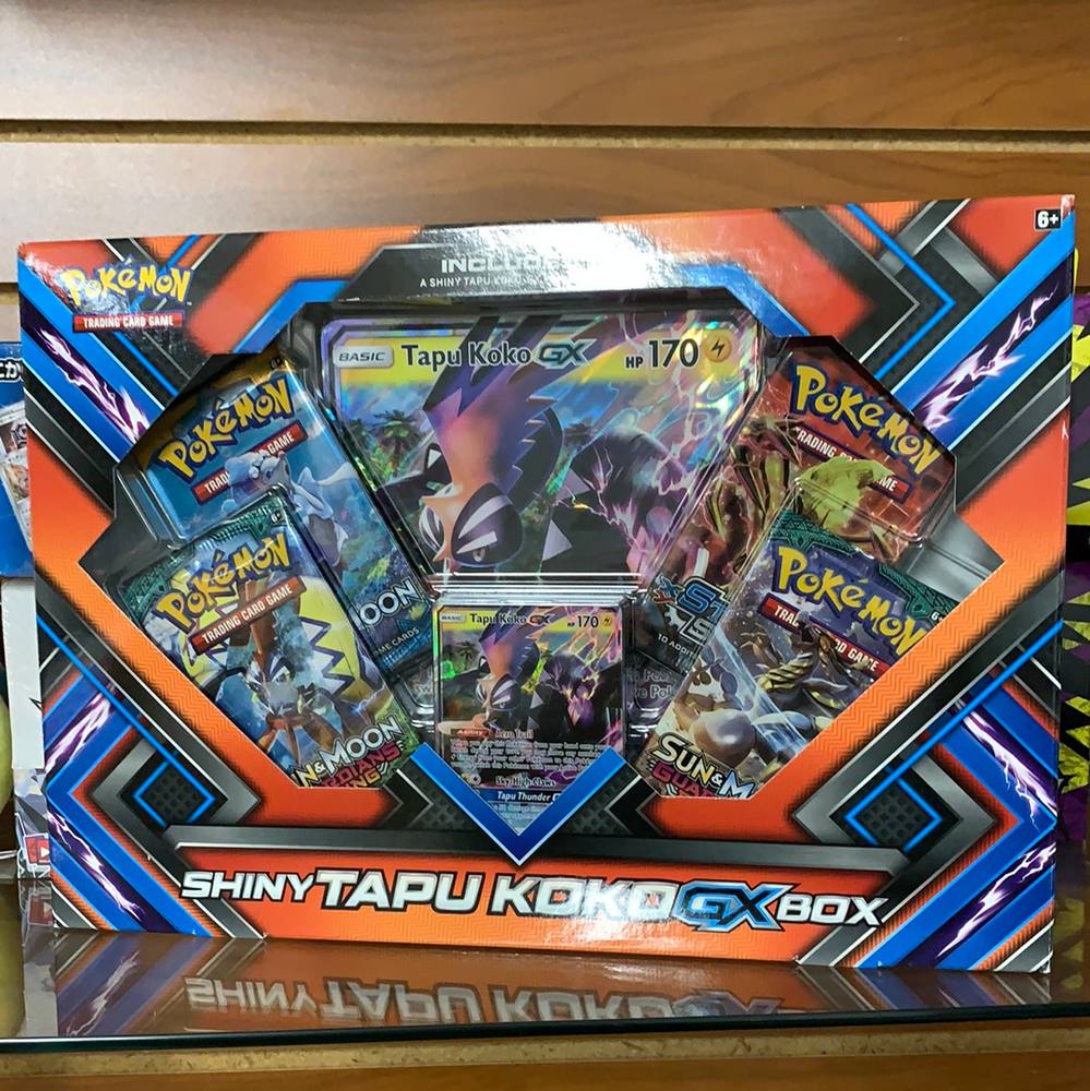 Pokémon TCG: Shiny Tapu Koko GX Box