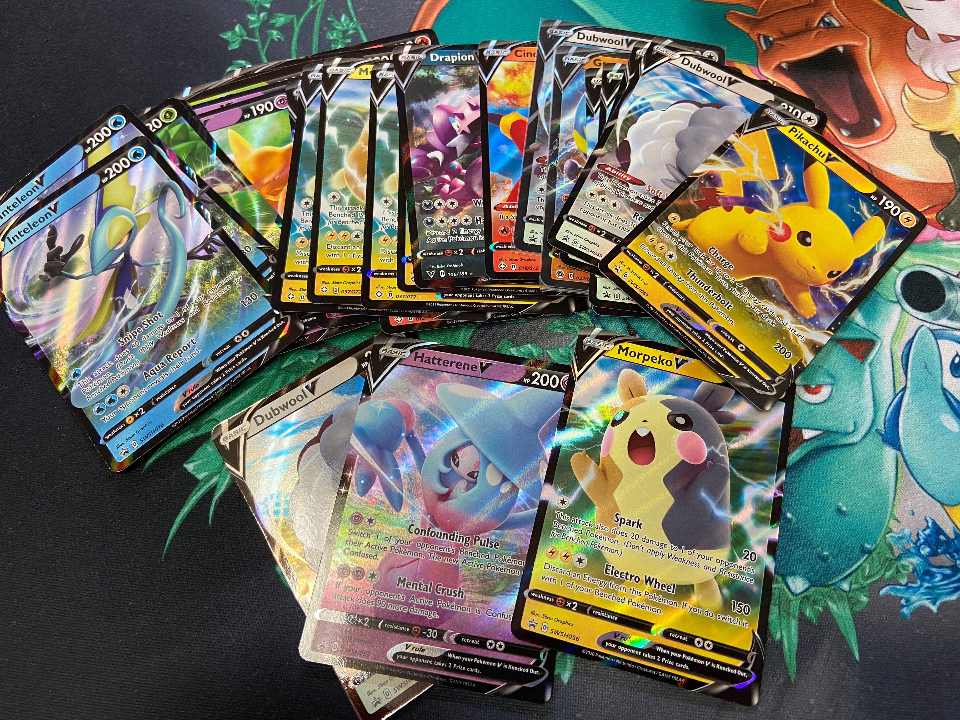 Pre-Owned V-Cards (Random, Low Play > Near Mint Condition, No Choice)