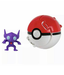 New Pokemon Throw 'N' Pop Sableye Action Figure & Poké Ball Tomy Official (2017)