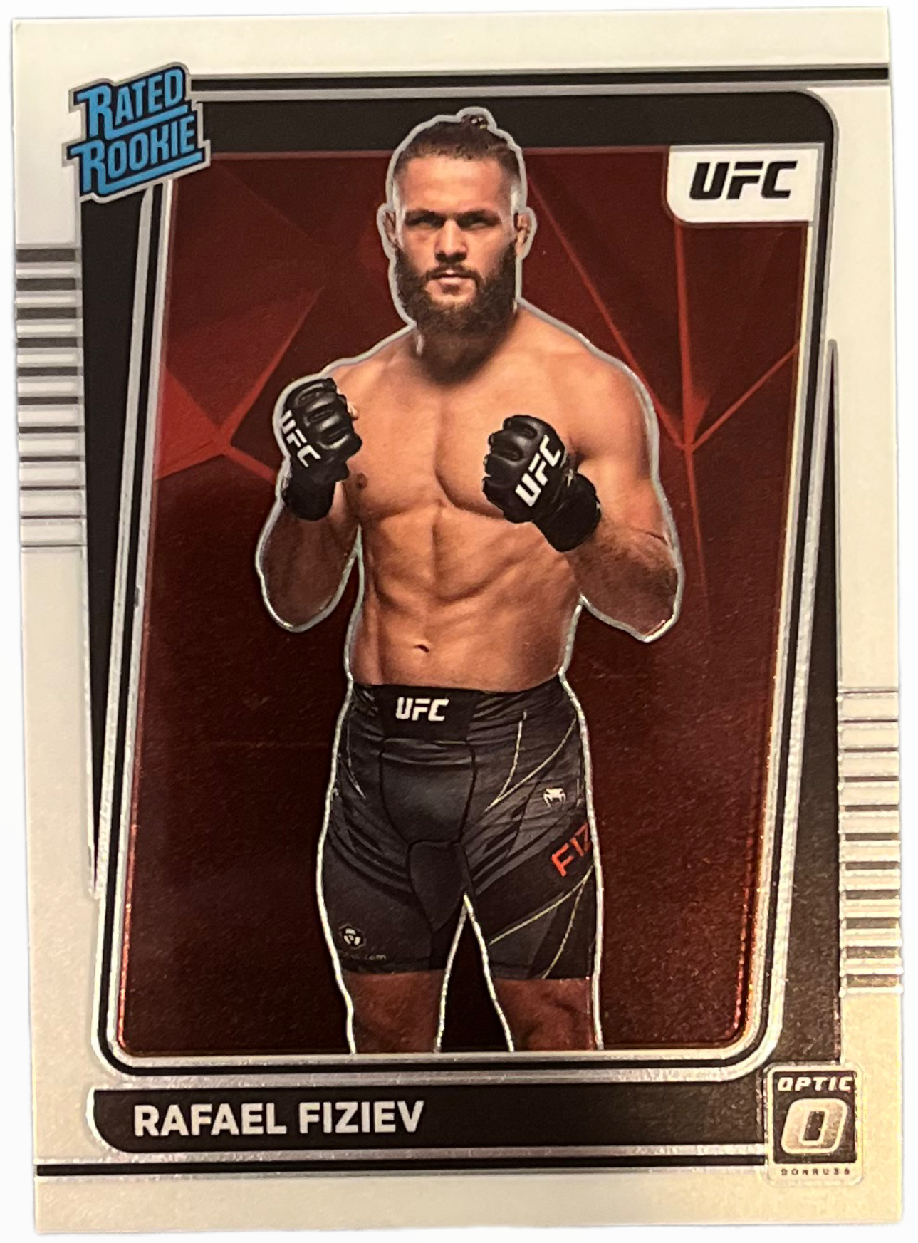 Rafael Fiziev - Base Set #116 (Rated Rookie) - UFC 2022 Donoruss Optic 0 - MMA - Mint Condition
