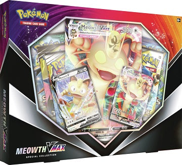 Pokemon V Teaser - Meowth Vmax - Box Collection (International) 4 Booster Packs