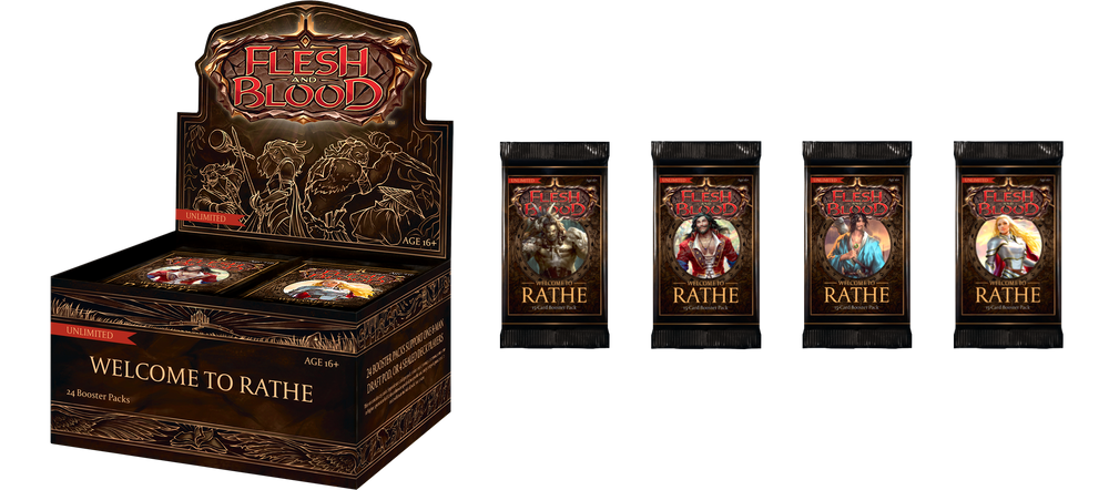 Flesh and Blood - Welcome to Rathe WTR Unlimited - Booster Pack (Random Art)
