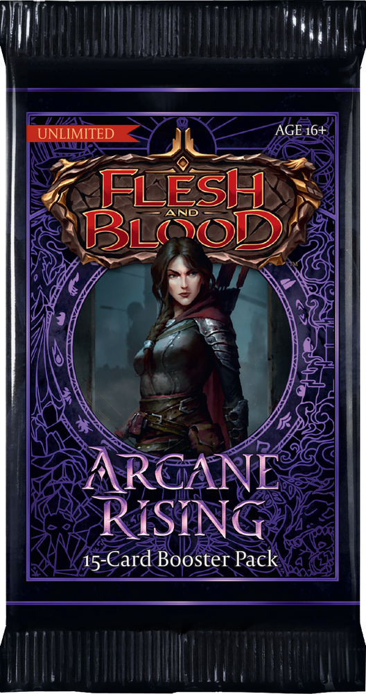 Flesh and Blood (FAB) - OOP - Arcane Rising Unlimited (ARC) - Booster CASE of 4 - (Possible Wait Time)