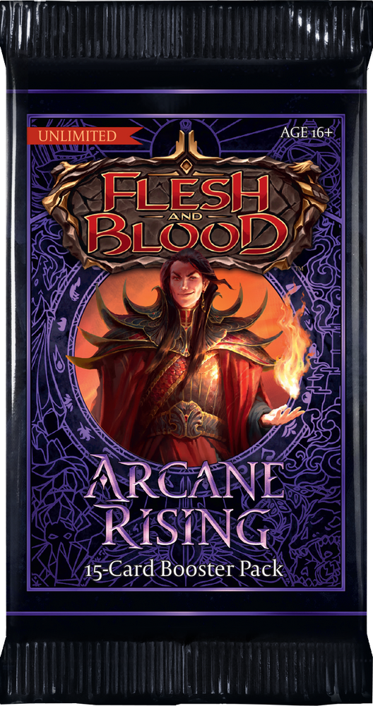 Flesh and Blood (FAB) - OOP - Arcane Rising Unlimited (ARC) - Booster CASE of 4 - (Possible Wait Time)