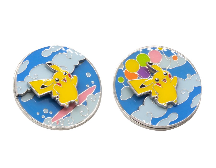 Flying/Surfing pikachu-celebrations pin