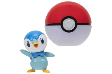 Pokemon Clip N Go Piplup & Poke Ball