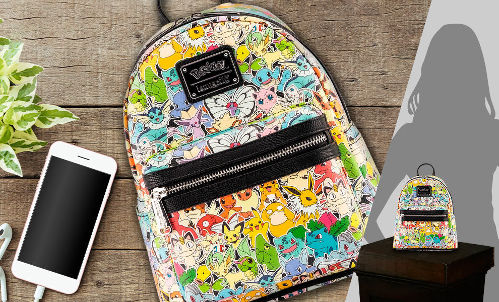 Loungefly Pokemon Ombre Mini Backpack