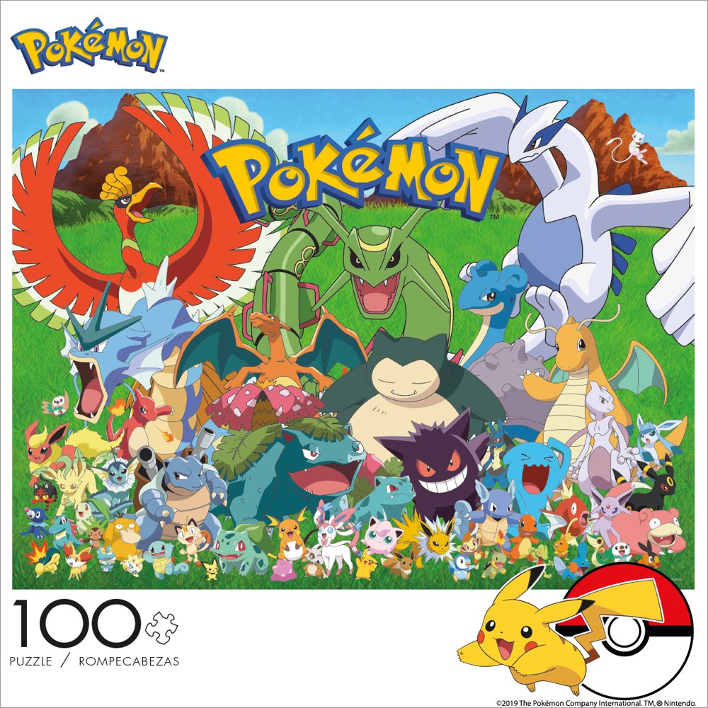 Pokémon - Fan Favourites - 100pcs Puzzle