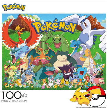 Pokémon - Fan Favourites - 100pcs Puzzle