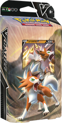 V Battle Deck Bundle - Lycanroc VS Corviknight