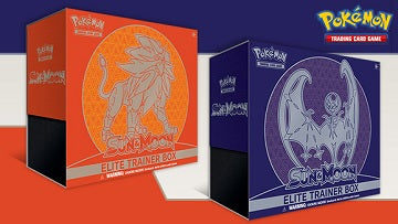 PRE ORDER Sun and Moon - Elite Trainer Box (ETB) (Select Your Art) AVAILABLE FRIDAY JUNE 18, ESTIMATED