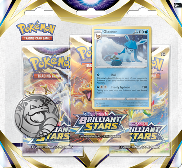 SWSH 9 - Brilliant Stars -3 Pack Blister