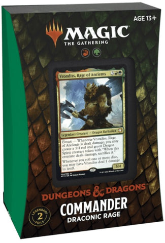 Magic The Gathering (MTG) D&D ADV Forgotten Realm - Commander Decks