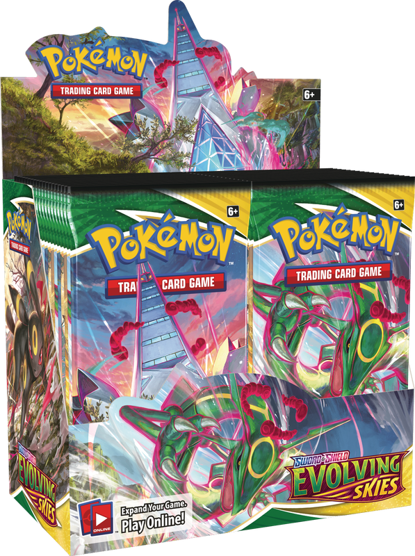 PRE ORDER In Special - SWSH7 Evolving Skies - Booster CASE DEAL 6 Boxes! (Available in 7 days)