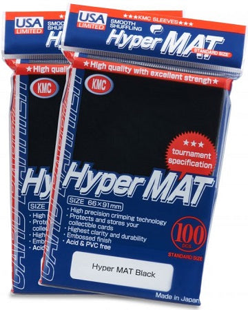 KMC - Hyper Matte Sleeves - 100 Pcs