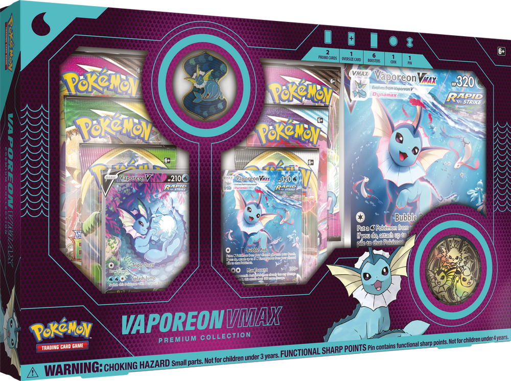Eevee Evolutions VMAX Premium Collection Box