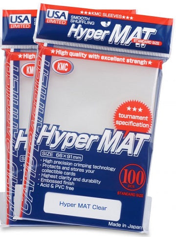 KMC - Hyper Matte Sleeves - 100 Pcs