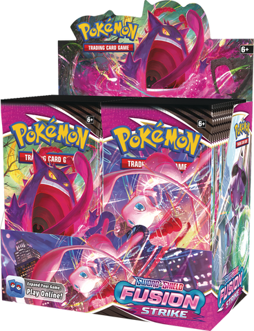 SWSH8 Pokemon Fusion Strike - Booster SEALED CASE 6 BOXES