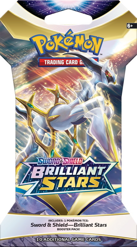 SWSH 9 - Brilliant Stars - Sleeved Booster Pack