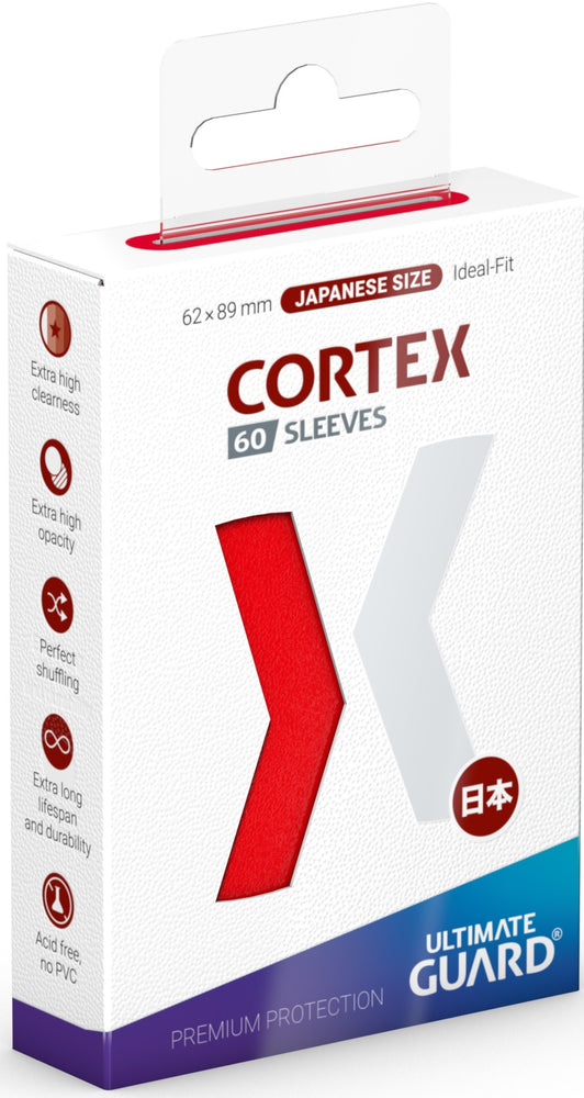 Ultimate Guard - Cortex Japanese Size Sleeves - Glossy (60ct - Select Color)