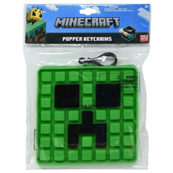 Minecraft Creeper Fidget Popper Backpack Hanger