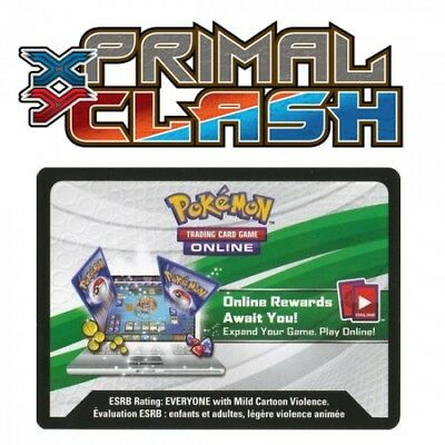 Primal Clash PTCGO Code - Booster Pack (FOR THE ONLINE POKEMON GAME)
