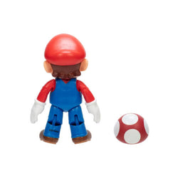 Super Mario Action Figure With Super Mushroom - Wave 29