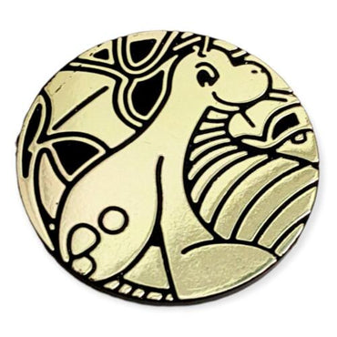 Dragonite Pokemon Collectible Coin (Gold Mirror Holofoil)