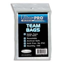 Ultra Pro - Team Bags Resealable