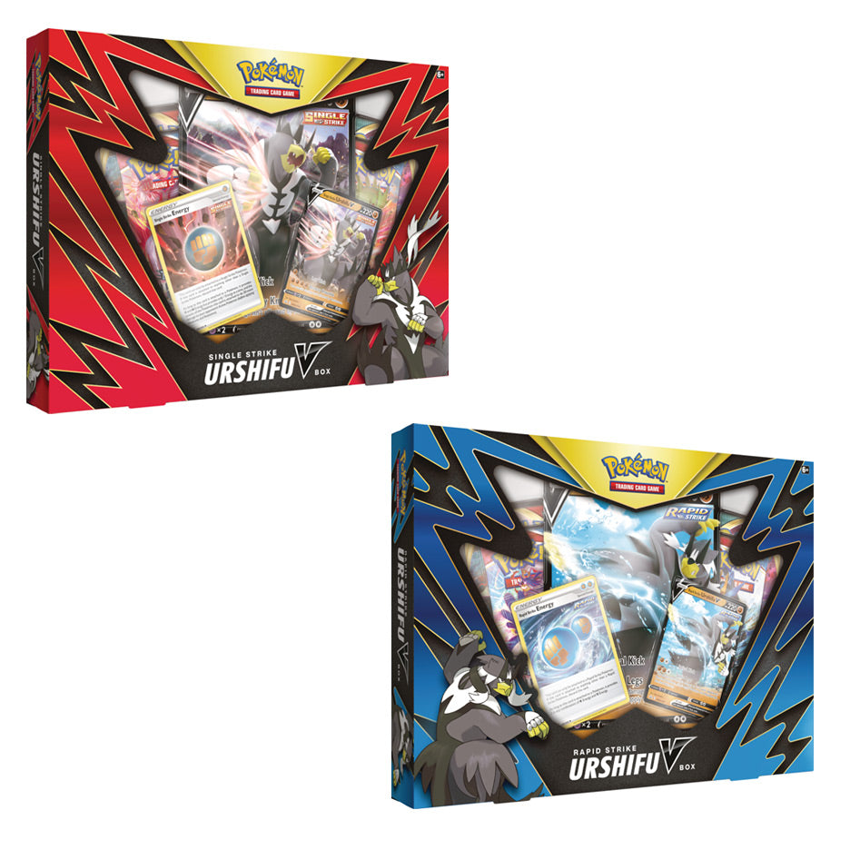 (STOCKED) Pokemon V Box - Urshifu Single/Rapid Strike Box Collection (Select a Promo)